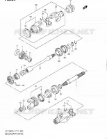DRIVESHAFT (LT F400FL1 P17) for Suzuki KINGQUAD 400 2011