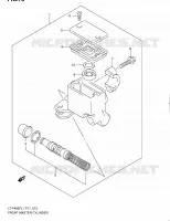 FRONT MASTER CYLINDER for Suzuki KINGQUAD 400 2011