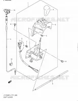 GEAR LEVER for Suzuki KINGQUAD 400 2011