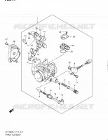 THROTTLE BODY for Suzuki KINGQUAD 400 2011