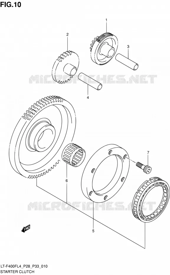 FUEL TANK - COVERS (MODEL L0) Suzuki QUAD 450 QUADRACER 2010  LT-R450 L0/LT-R450Z L0 (E19)
