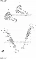 CAMSHAFT   VALVES for Suzuki QUADSPORT 400 2017