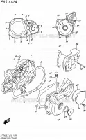 CASING for Suzuki QUADSPORT 400 2017