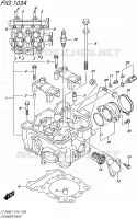 CYLINDER HEAD for Suzuki QUADSPORT 400 2017