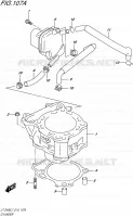 CYLINDER for Suzuki QUADSPORT 400 2017