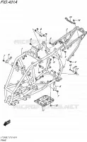 FRAME for Suzuki QUADSPORT 400 2017