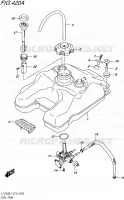 FUEL TANK for Suzuki QUADSPORT 400 2017