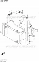 RADIATOR HOSE for Suzuki QUADSPORT 400 2017