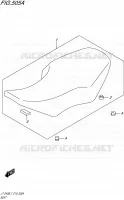 SEAT for Suzuki QUADSPORT 400 2017
