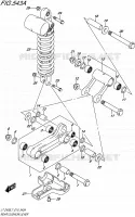 SHOCK ABSORBER LINKAGE for Suzuki QUADSPORT 400 2017
