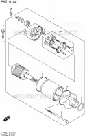 STARTER MOTOR for Suzuki QUADSPORT 400 2017
