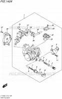 THROTTLE BODY for Suzuki QUADSPORT 400 2017