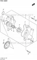 WATER PUMP for Suzuki QUADSPORT 400 2017