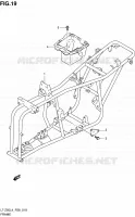 FRAME for Suzuki QUADSPORT 50 1992