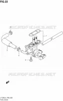 FUEL COCK for Suzuki QUADSPORT 50 1992