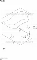 SEAT for Suzuki QUADSPORT 50 1992