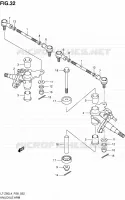 STEERING LINKAGE   HUB for Suzuki QUADSPORT 50 1992