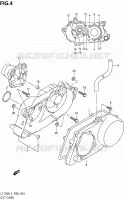 TRANSMISSION CASING ASSY for Suzuki QUADSPORT 50 1992