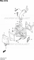 CYLINDER for Suzuki QUADSPORT 50 1992