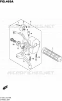 LEFT LEVER   HANDGRIP for Suzuki QUADSPORT 50 1992