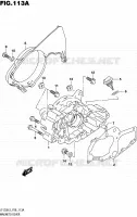 MAGNETO COVER for Suzuki QUADSPORT 50 1992