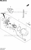 STARTER MOTOR for Suzuki QUADSPORT 50 1992