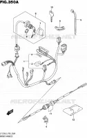 WIRING HARNESS for Suzuki QUADSPORT 50 1992