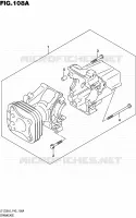 CASING for Suzuki QUADSPORT 50 2016