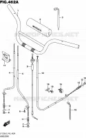 HANDLEBAR for Suzuki QUADSPORT 50 2016