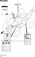 LABEL for Suzuki QUADSPORT 50 2016