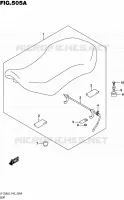 SEAT for Suzuki QUADSPORT 50 2016