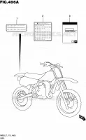 LABEL for Suzuki RM 85 2017