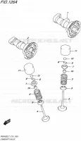 CAMSHAFT   VALVES for Suzuki RMX 450 2017