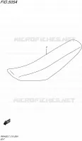 SEAT for Suzuki RMX 450 2017