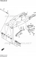 SWINGARM for Suzuki RMX 450 2017