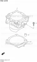 CYLINDER for Suzuki RMX 450 2017