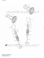 CAMSHAFT   VALVES for Suzuki RM-Z 250 2011