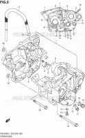 CASING for Suzuki RM-Z 250 2011