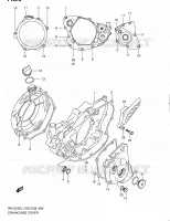 CASING for Suzuki RM-Z 250 2011