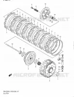 CLUTCH for Suzuki RM-Z 250 2011