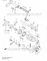 GEAR SHIFTING ASSY for Suzuki RM-Z 250 2011