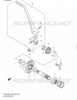 KICK STARTER for Suzuki RM-Z 250 2011