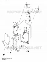 RADIATOR for Suzuki RM-Z 250 2011