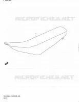 SEAT for Suzuki RM-Z 250 2011