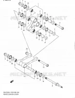 SHOCK ABSORBER LINKAGE for Suzuki RM-Z 250 2011