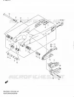 SWINGARM for Suzuki RM-Z 250 2011