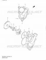 WATER PUMP for Suzuki RM-Z 250 2011