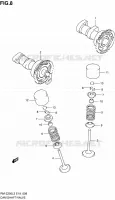 CAMSHAFT   VALVES for Suzuki RM-Z 250 2012
