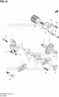 OIL PUMP for Suzuki RM-Z 250 2012