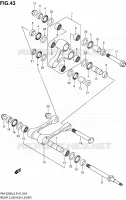 SHOCK ABSORBER LINKAGE for Suzuki RM-Z 250 2012